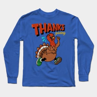 Thanksgiving Turkey Bird Long Sleeve T-Shirt